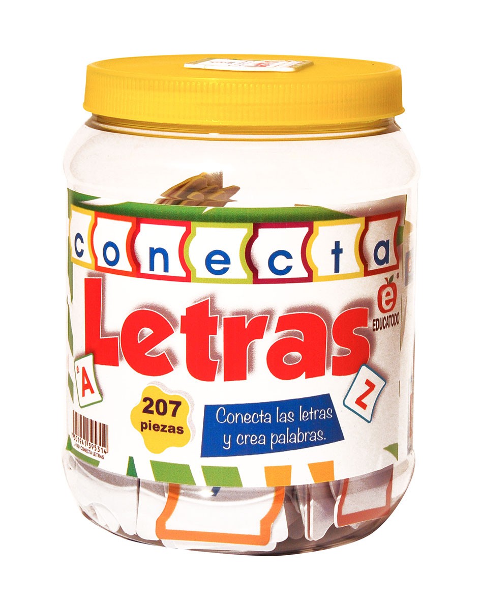 CONECTA - LETRAS 207 PIEZAS