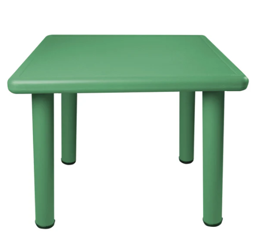 MESA CUADRADA VERDE BIYU KIDS