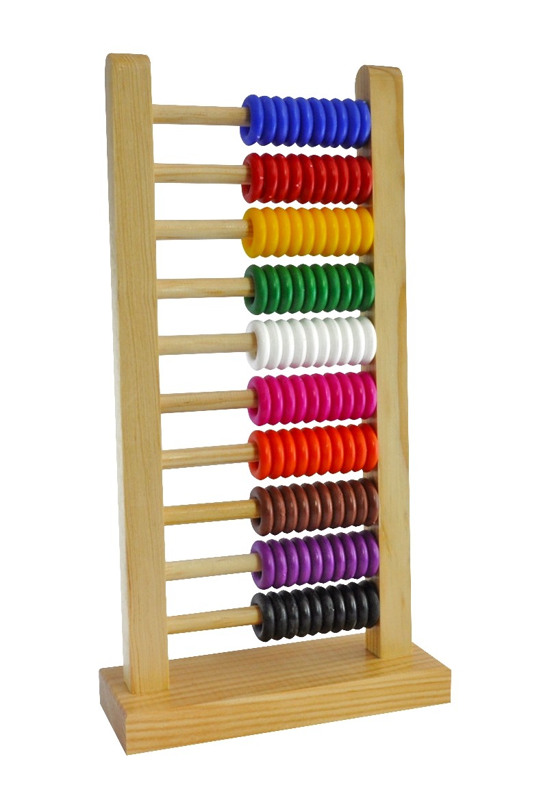 ABACO DE MADERA HORIZONTAL 10 LINEAS