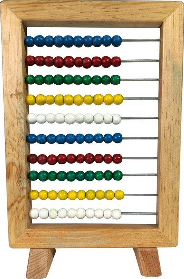 Abaco de mesa mini 10 lineas