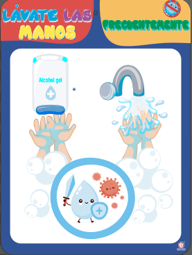 LAVATE LAS MANOS