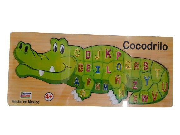 COCODRILO NUMERICO / ABC MADERA