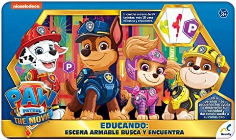EDUCANDO ESCENAS ARMABLES BUSCA Y ENCUENTRA PAW PATROL