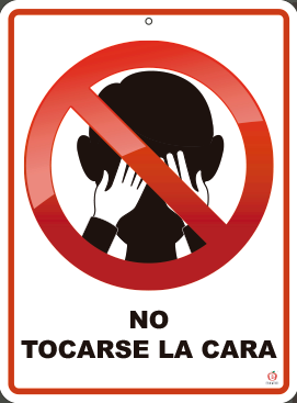 NO TOCARSE LA CARA