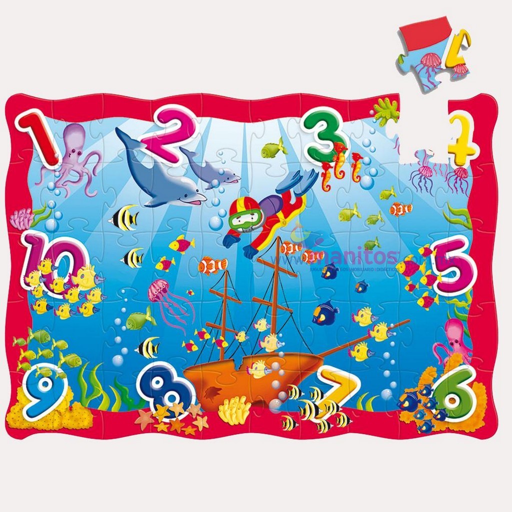 H ROMPECABEZAS NUMERICO DEL MAR 50