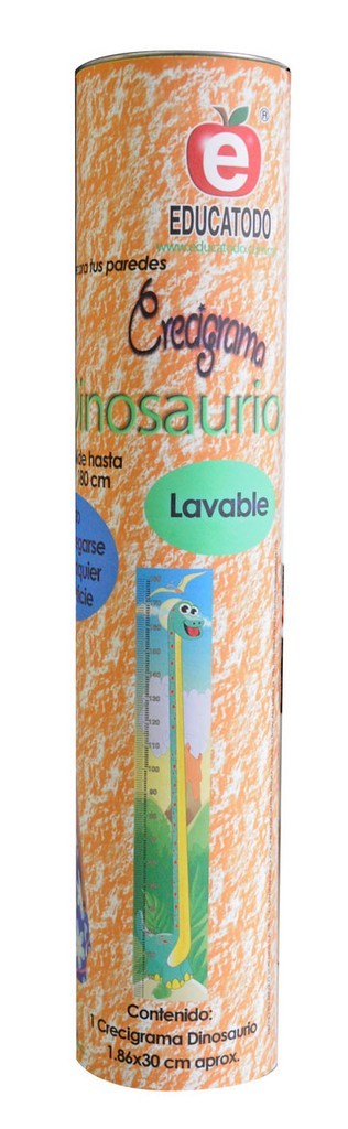 CRECIGRAMA DINOSAURIO (LONA) 1.86 X .33 M