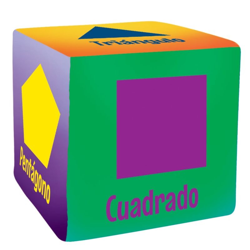 H CUBO DE TELA 20 X 20 GEOMETRICO