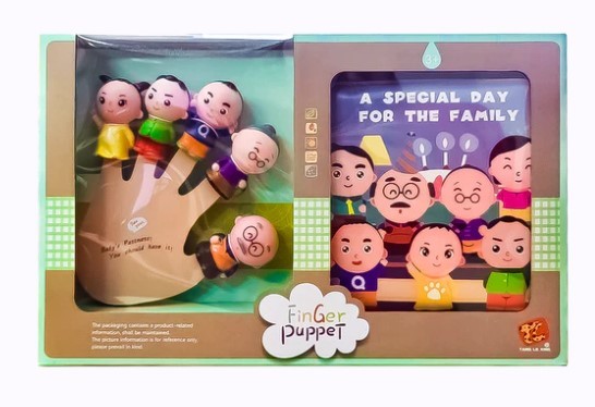 LIBRO-TITERES DE DEDO LA FAMILIA