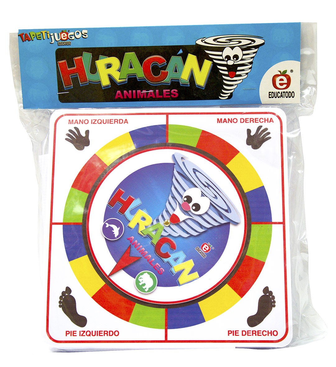 TAPETIJUEGO HURACAN DE ANIMALES 1.6 X 1.5 M