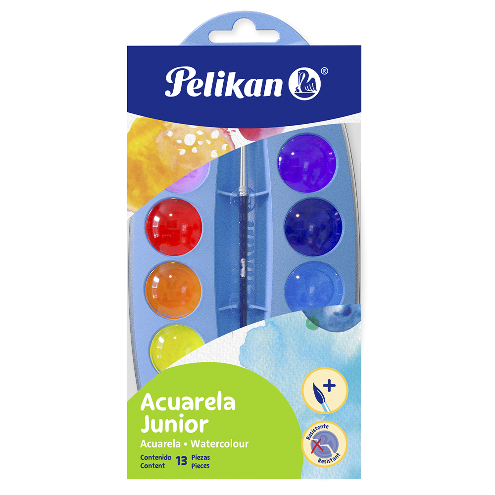 ACUARELAS C/12 PASTILLAS