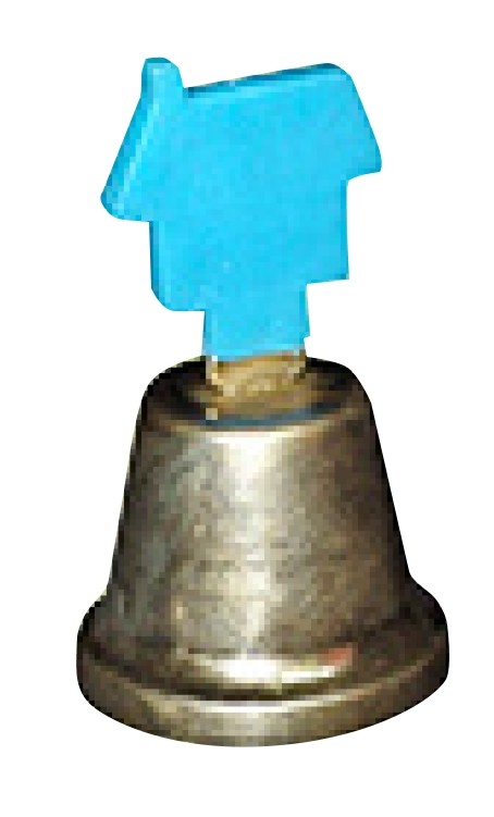 CAMPANITA CON MANGO DE PLASTICO