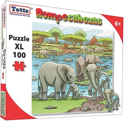 Rc. elefantes 100 pzas XL