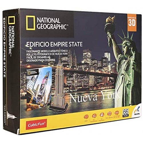 ROMPECABEZAS 3D NATIONAL GEOGRAPHIC CITY TRAVEL NUEVA YORK
