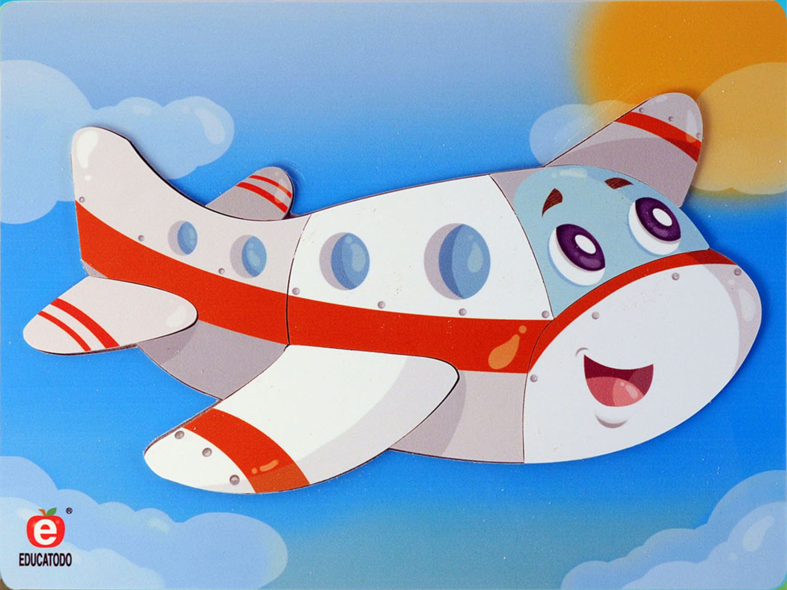 ROMPECABEZAS EL AVION 28 X 21 CM