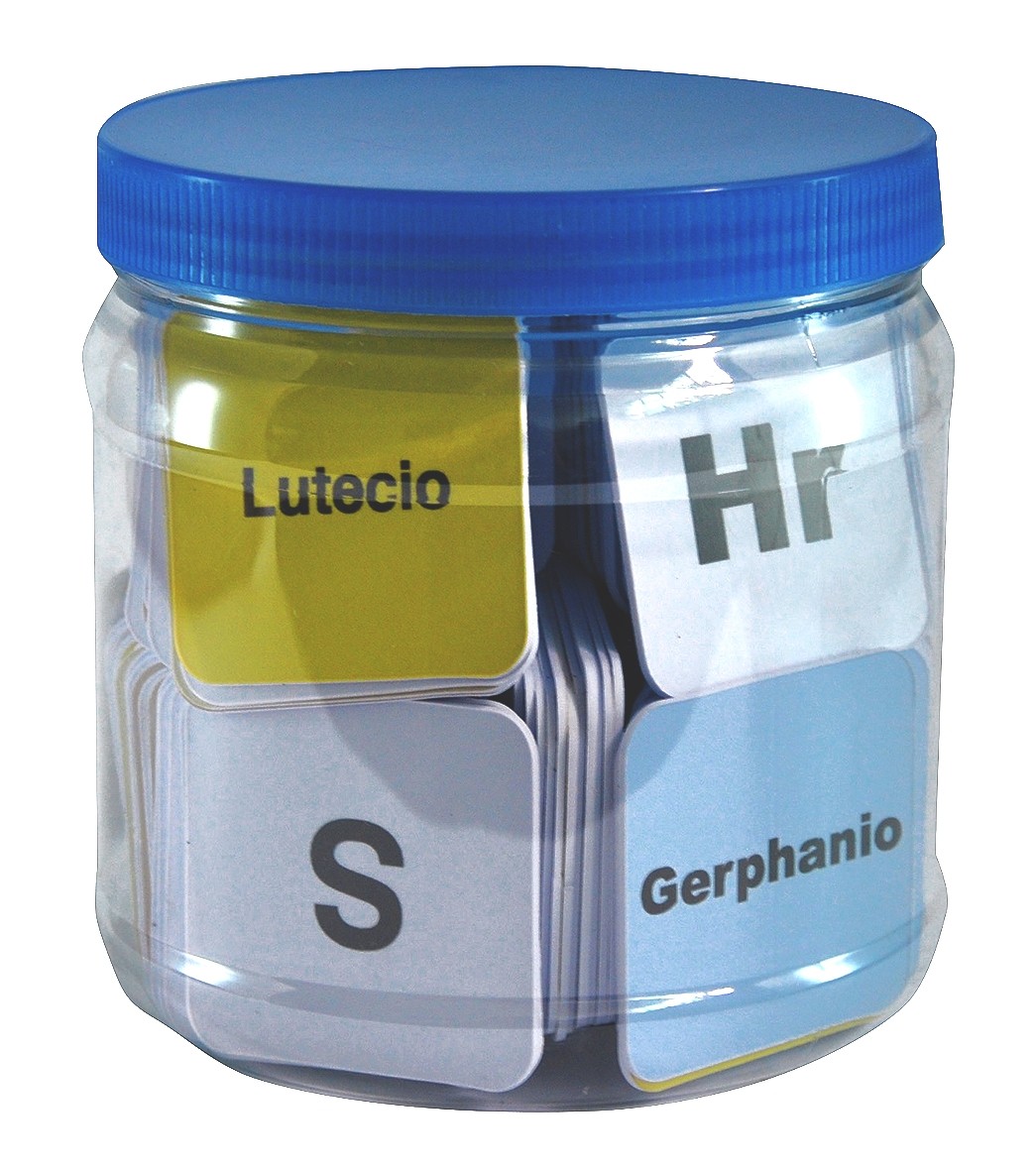 ASOCIACION TABLA PERIODICA 240 FICHAS DE 5 X 5 CM