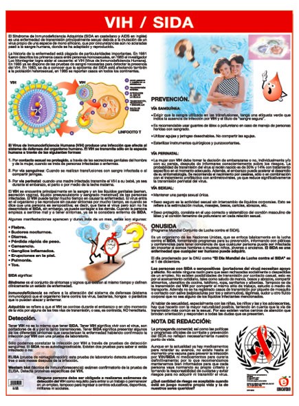 POSTER VIH / SIDA