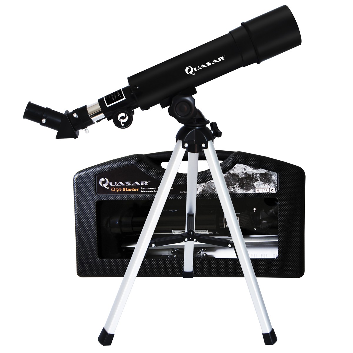 Telescopio Q50 con maleta