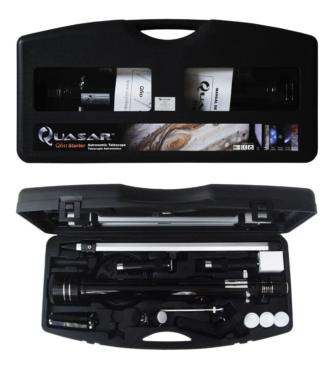 Telescopio Q60 con adaptador smartphone