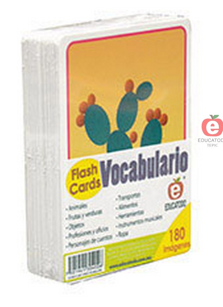 FLASH CARDS VOCABULARIO