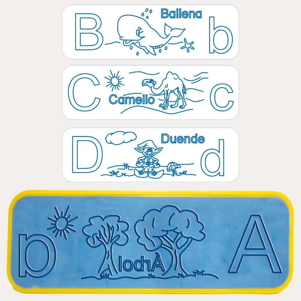 H SELLOS LECTO ABECEDARIO C/28 PZAS