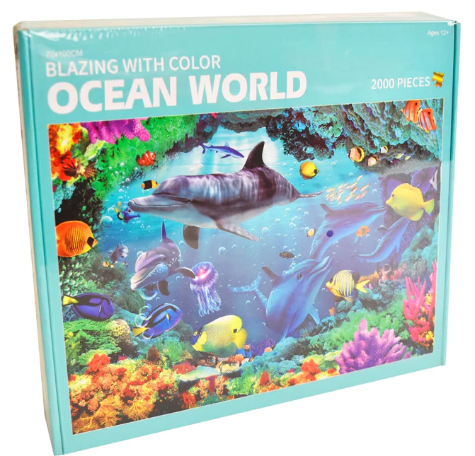 ROMPECABEZAS MUNDO MARINO