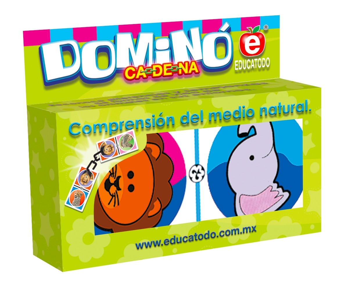DOMINO ZOOBOLITAS ANIMALES DE LA SELVA