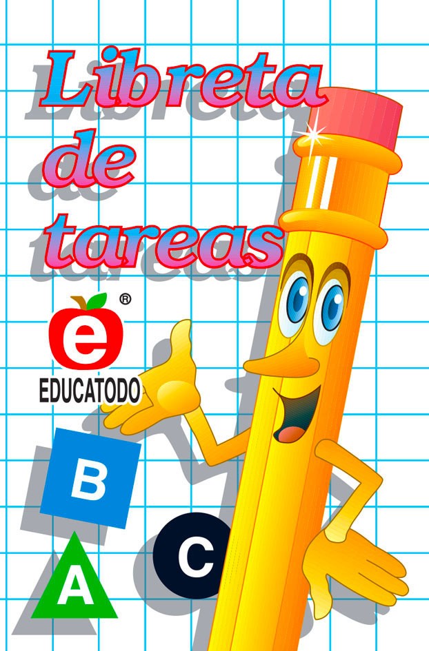 LIBRETA DE TAREAS EDUCATODO ESPAÑOL LAPIZ