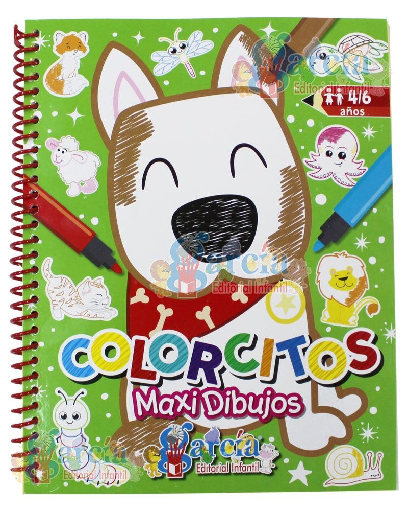 LIBRO DE COLOREAR COLORCITO MAXI DIBUJO