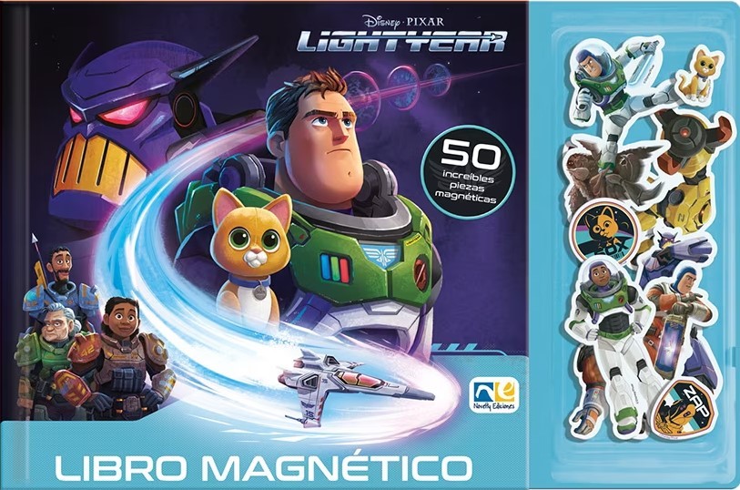 LIBRO MAGNETICO DISNEY LIGHTYEAR
