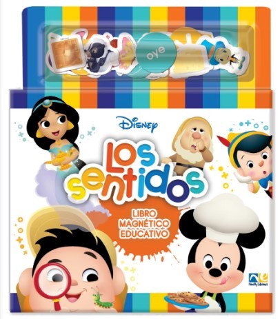 MINI LIBRO MAGNETICO DISNEY LOS SENTIDOS