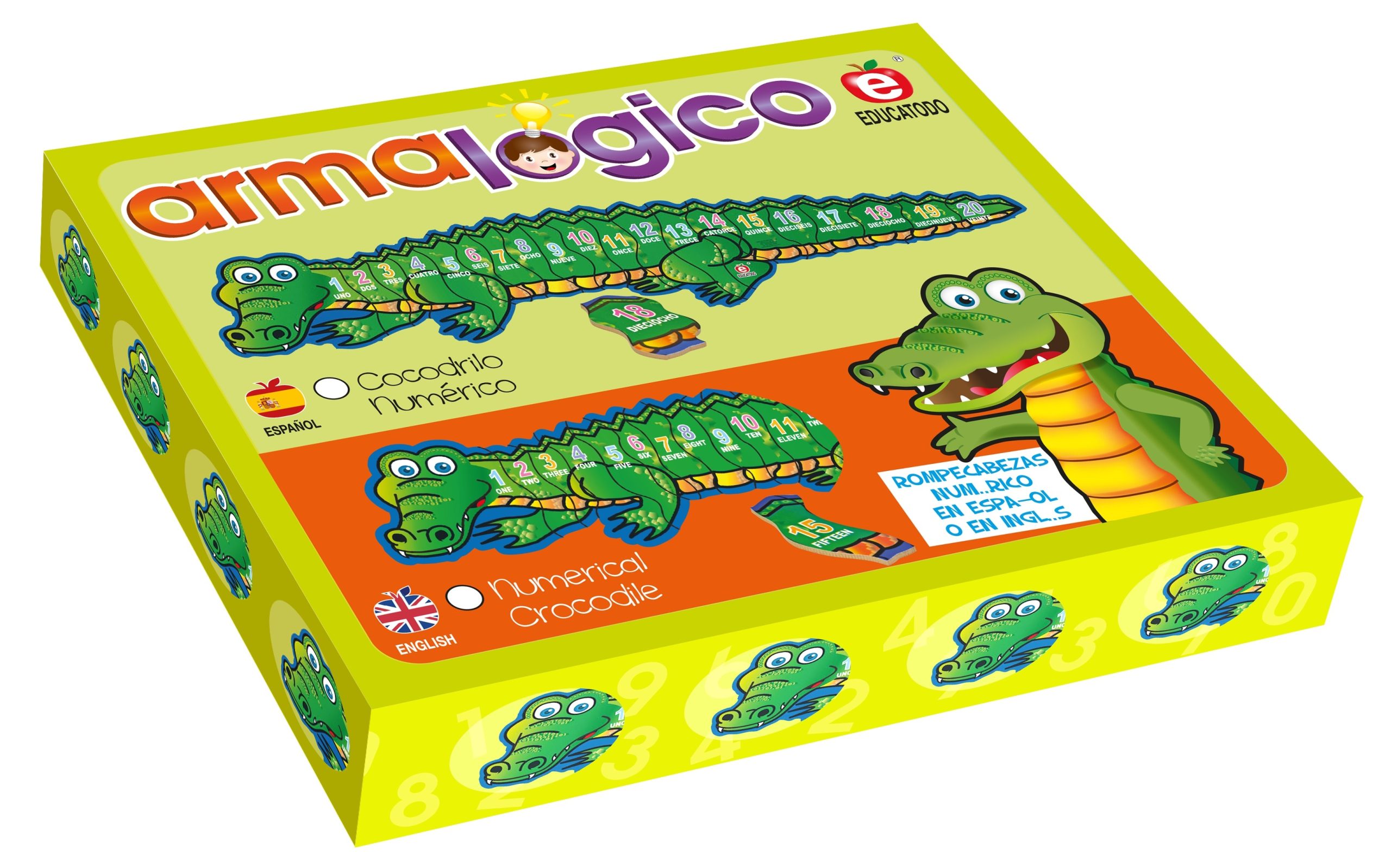 COCODRILO NUMERICO EN ESPAÑOL