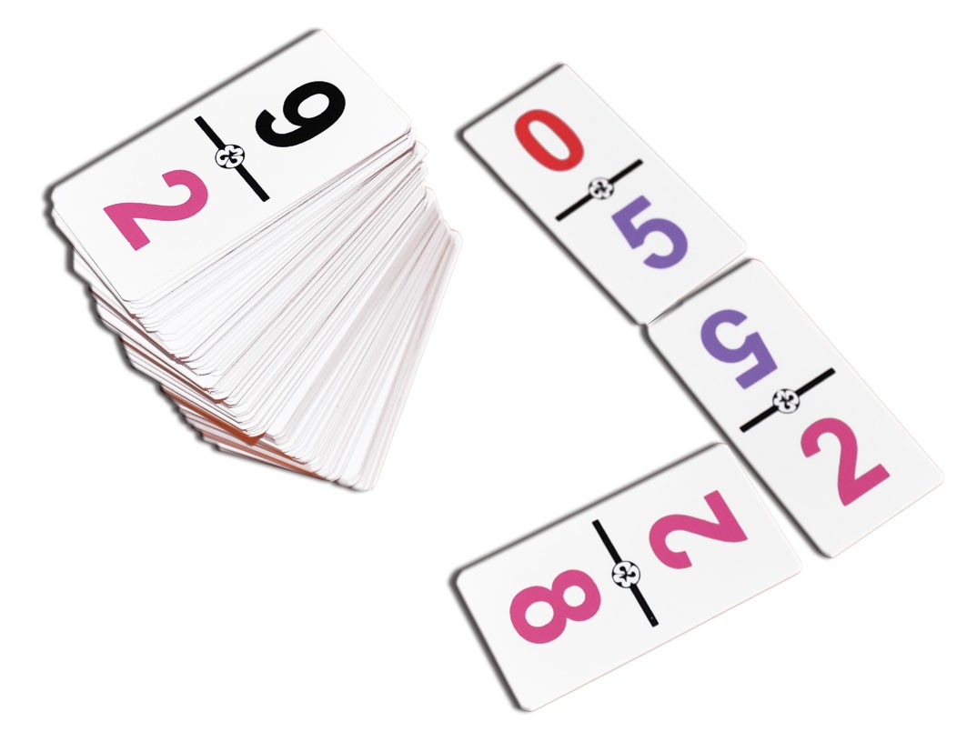 DOMINO GRUPAL NUMEROS DEL 0 AL 12 91 PIEZAS