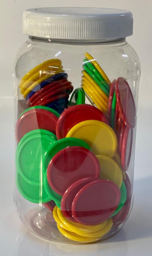 FICHAS PARA CONTAR 100PZ