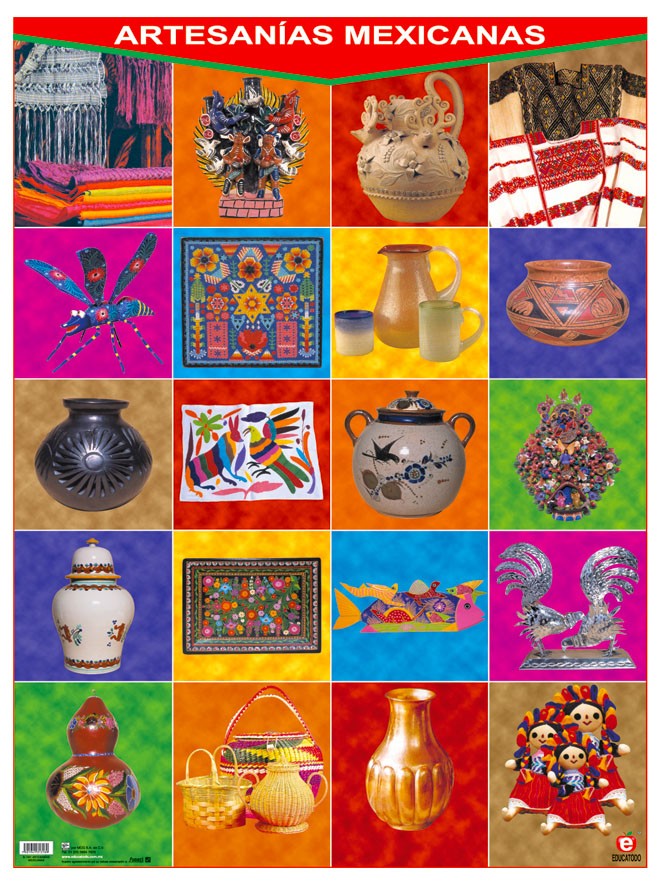 POSTER ARTESANIAS MEXICANAS
