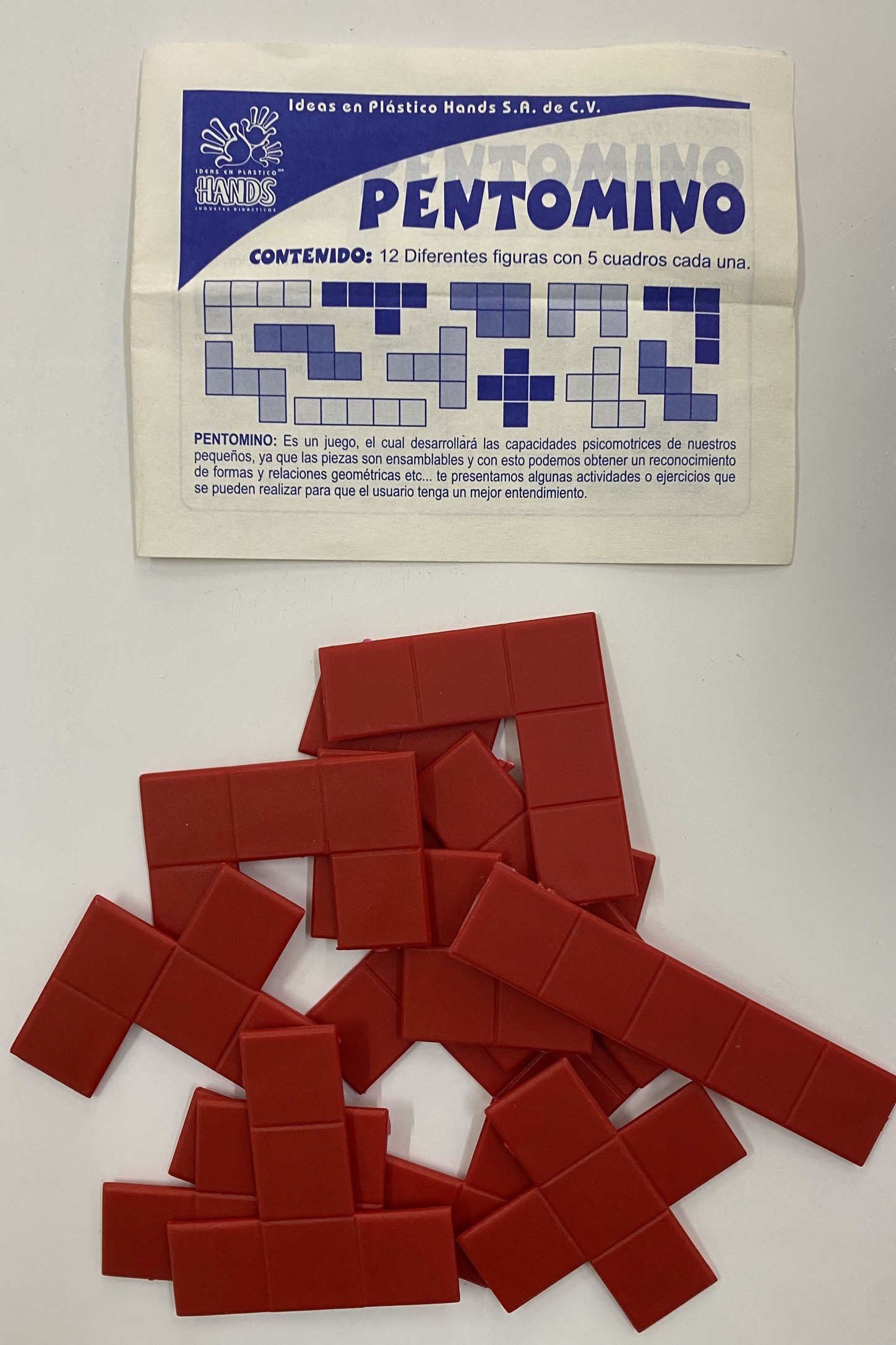 H PENTOMINO 12 PZ (1 JUEGO)