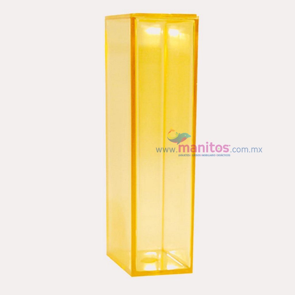 H PRISMA CUADRANGULAR RELLENABLE 15X7.5X10CM