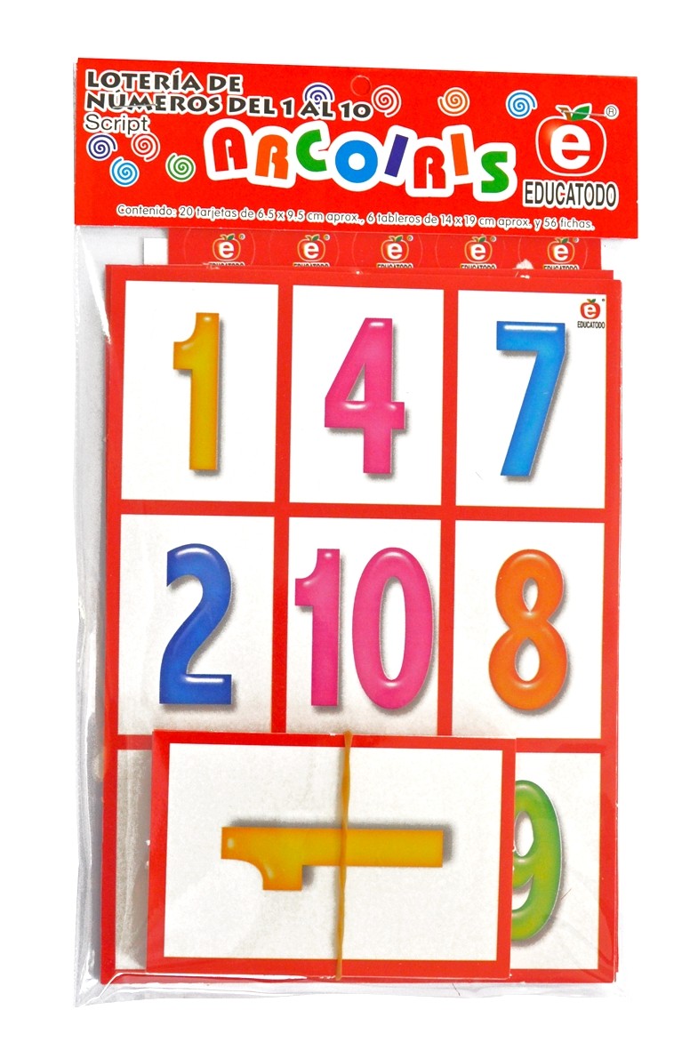 LOTERÍA ARCOÍRIS DE NÚMEROS