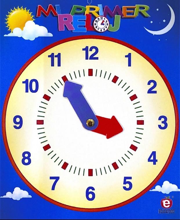 MI PRIMER RELOJ 18 X 15 CM