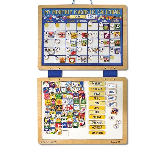 My Monthly Magnetic Calendar