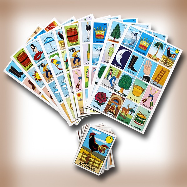 LOTERIA C/10 CARTAS CAMACHO