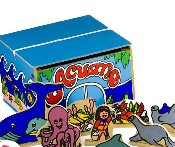 MAQUETA CASITA ACUARIO