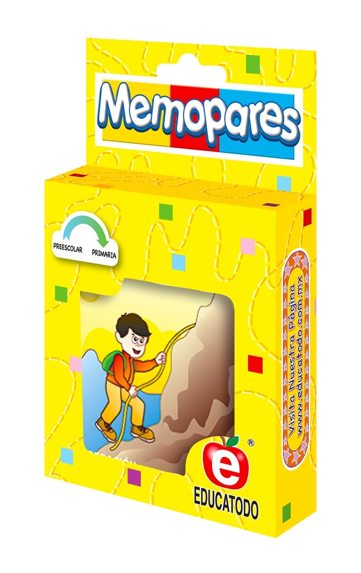 MEMOPARES DE VALORES C/54 TARJETAS