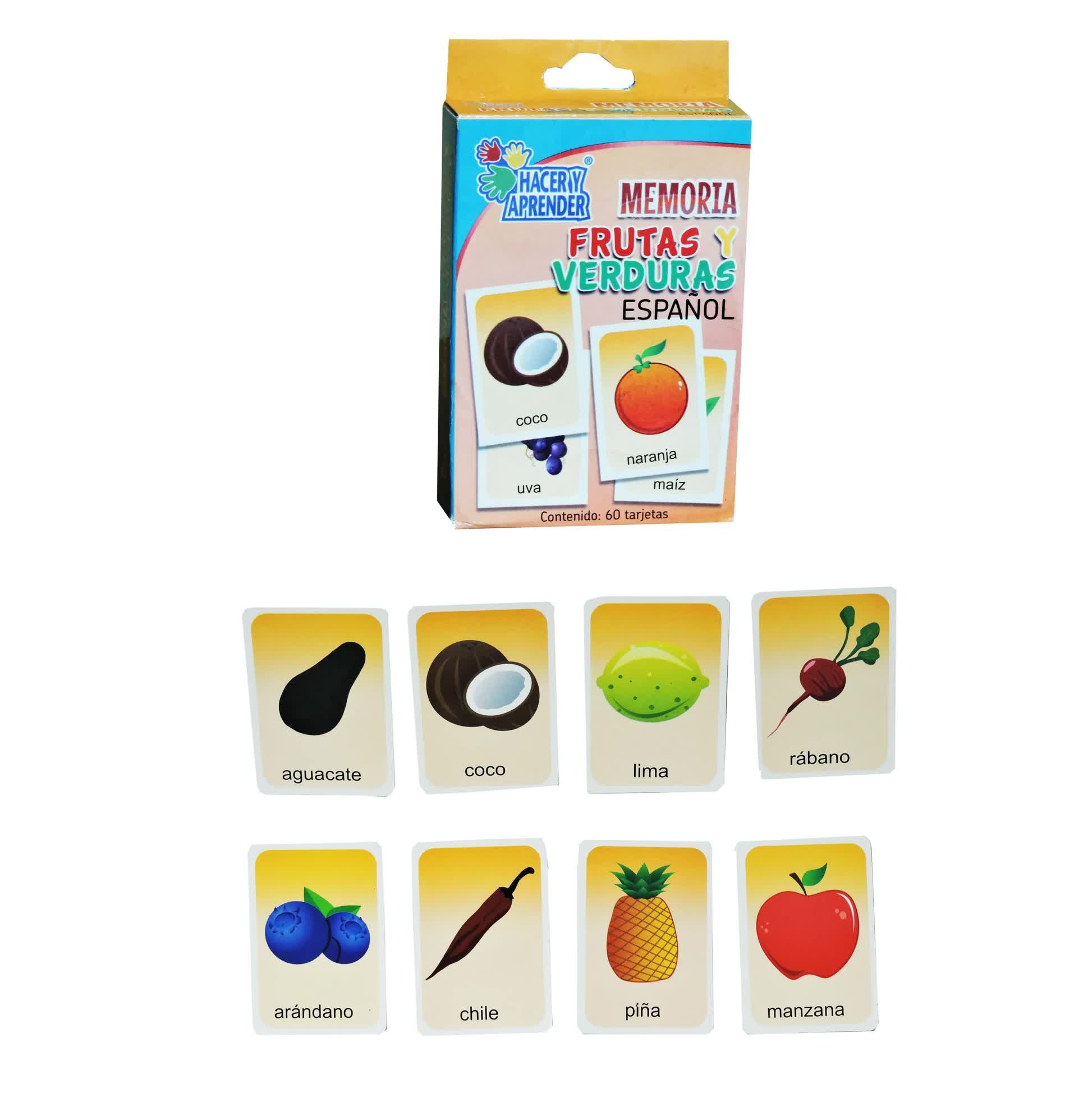 MEMORIA FRUTAS Y VERDURAS