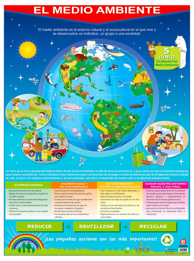 POSTER EL MEDIO AMBIENTE