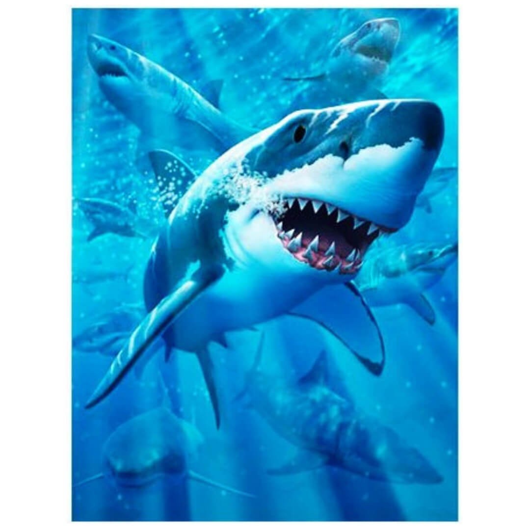 3D Live Life Pictures - Great White Delight