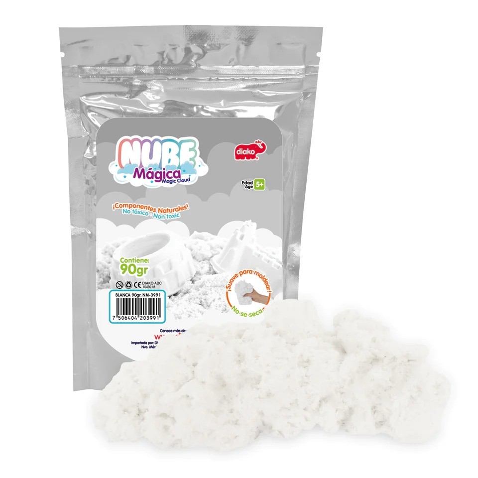 NUBE MAGICA BLANCA 90 GR