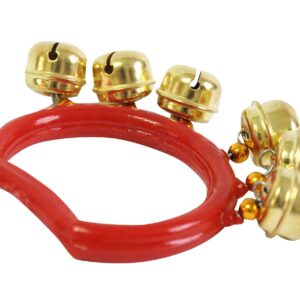 PULSERA DE PLASTICO CON CASCABELES