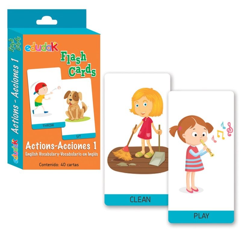 FLASH CARDS ACTIONS 1