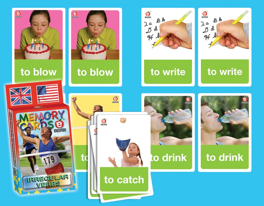 MEMORY CARDS IRREGULAR VERBS