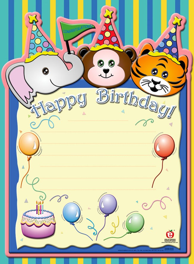 POSTER HAPPY BIRTHDAY